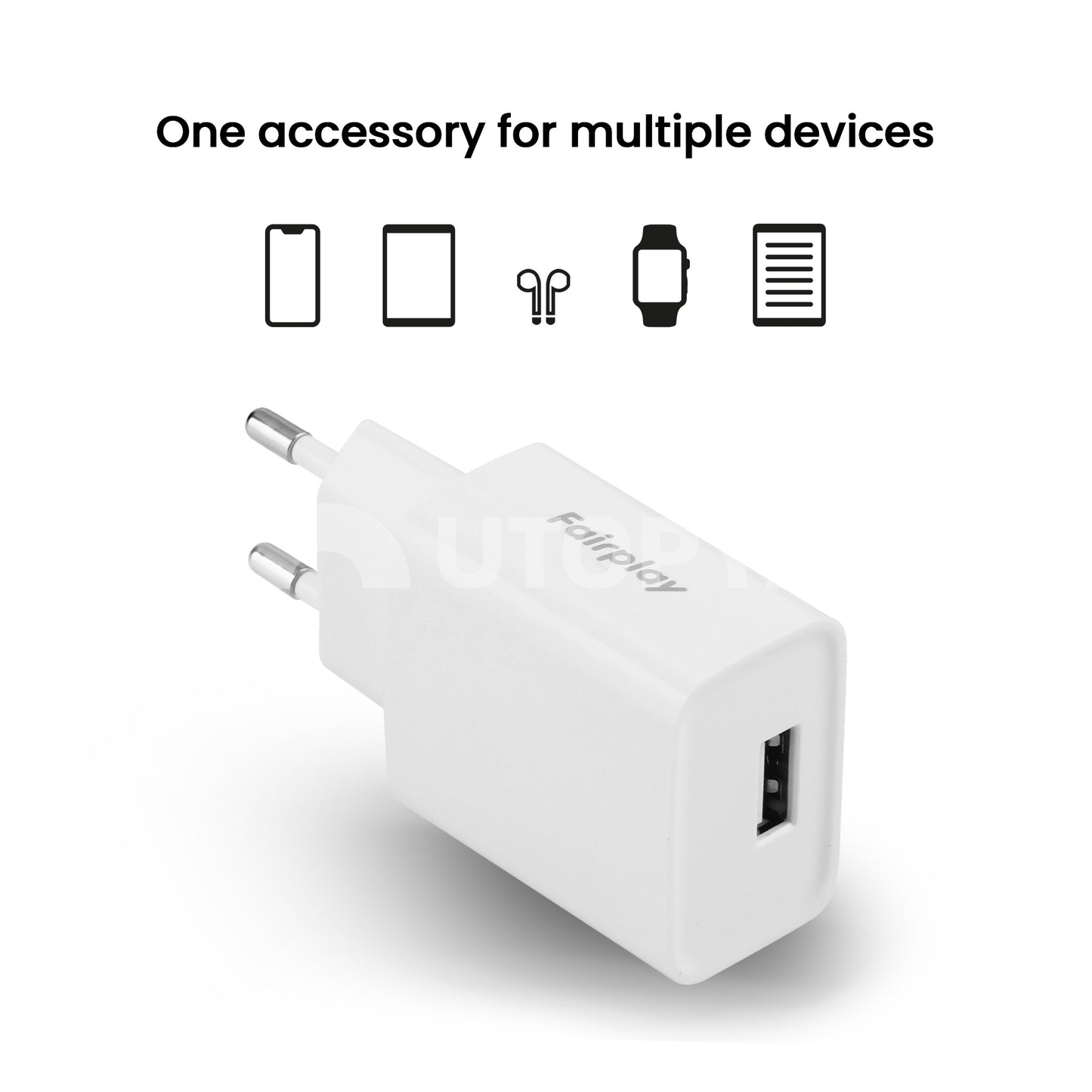 FAIRPLAY Chargeur 12W USB-A (Bulk)
