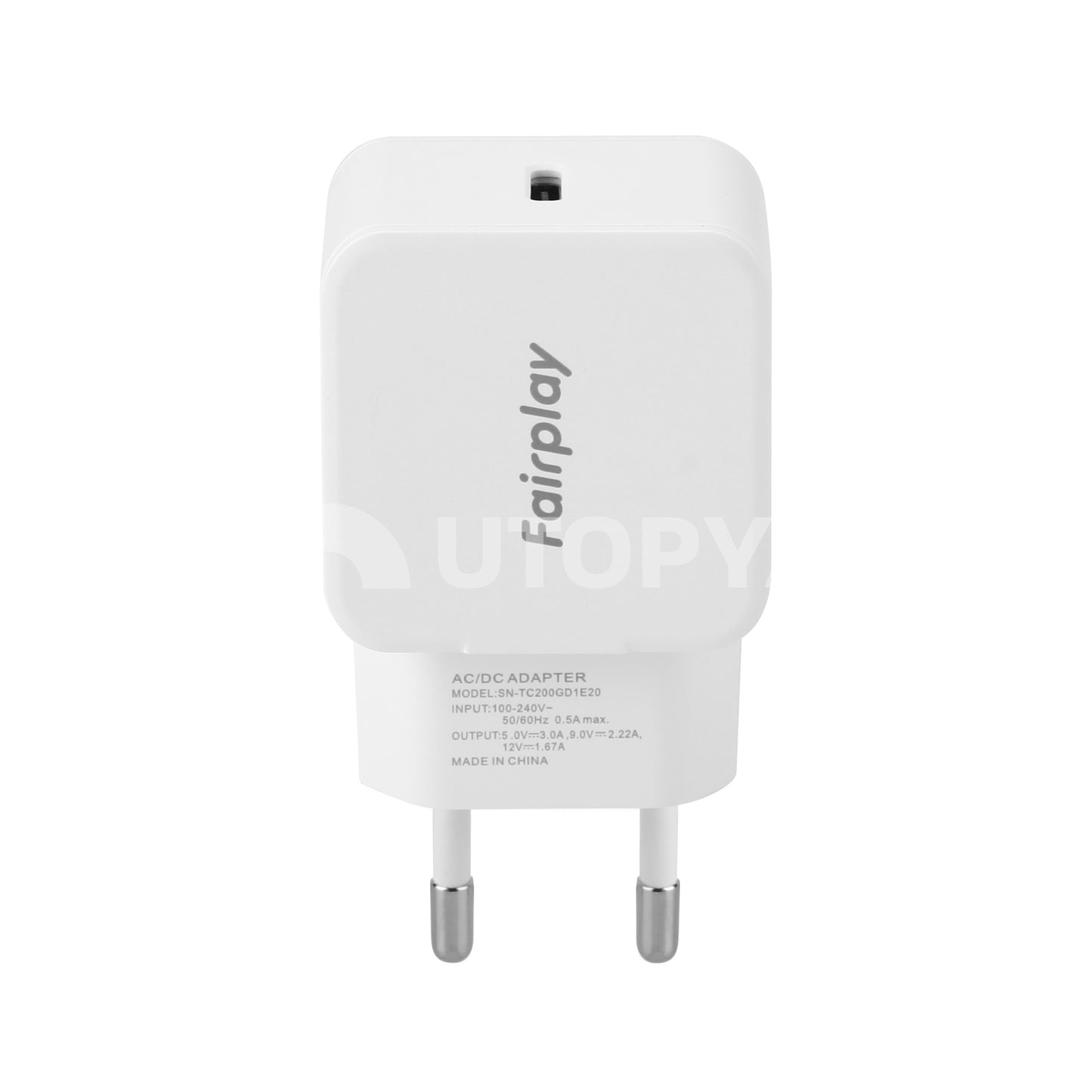 FAIRPLAY Chargeur 20W USB-C