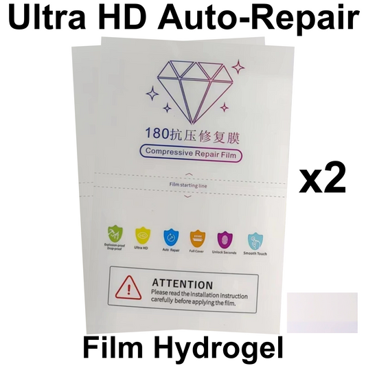 Film de Protection Hydrogel Ultra HD pour iPhone (x2)