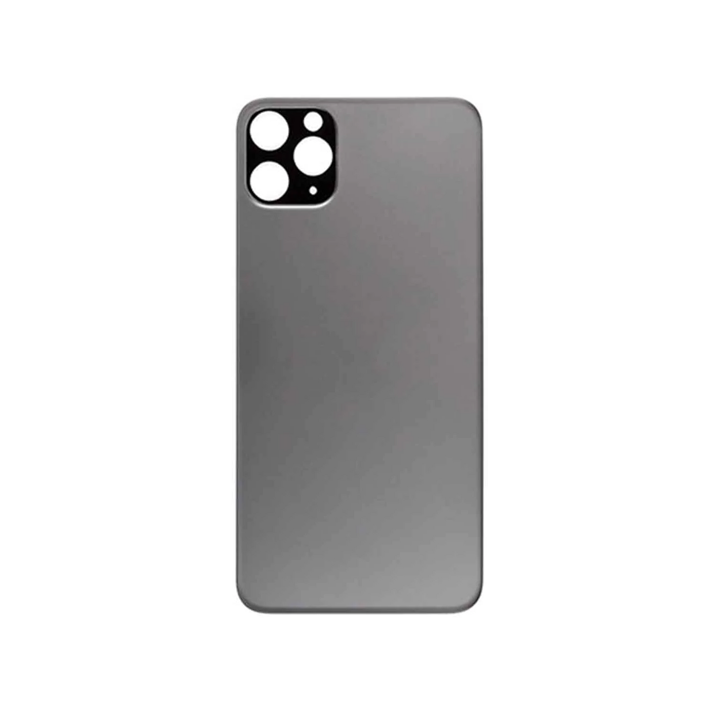 Vitre Arrière iPhone 11 Pro Noir (Grand Trou) avec Logo