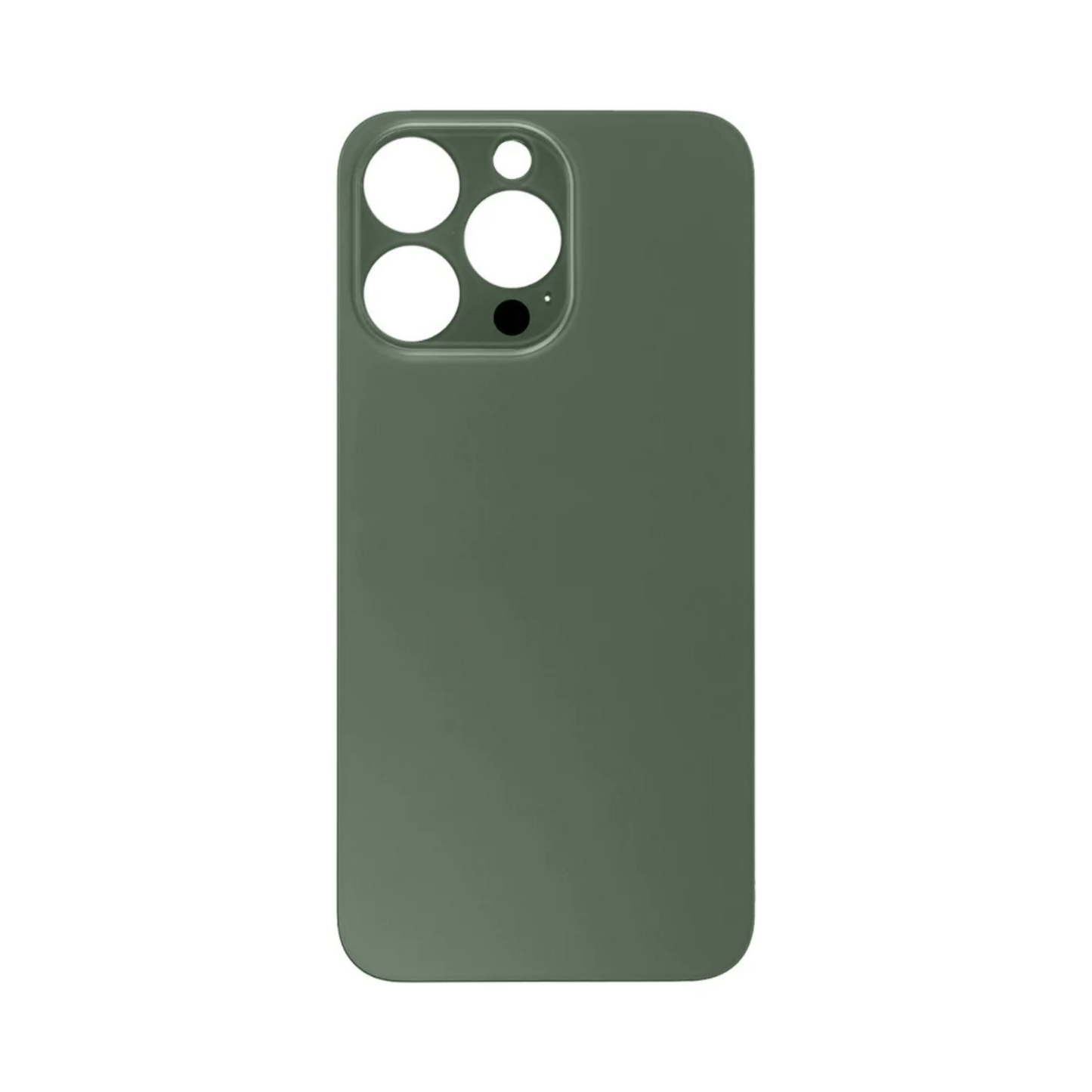 Vitre Arrière iPhone 13 Pro Vert (Grand Trou) avec Logo